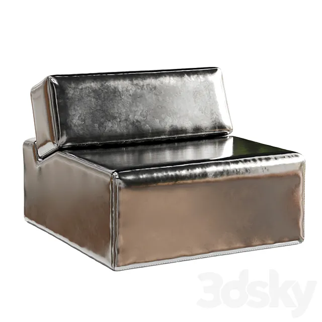 Porto Sofa Standard 3D Model