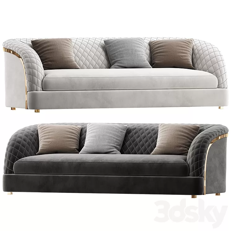 PORTOFINO_Sofa 3D Model Free Download