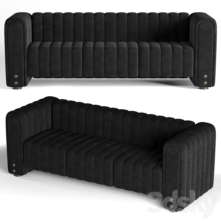 Porus Studio Inglewood Sofa 3D Model