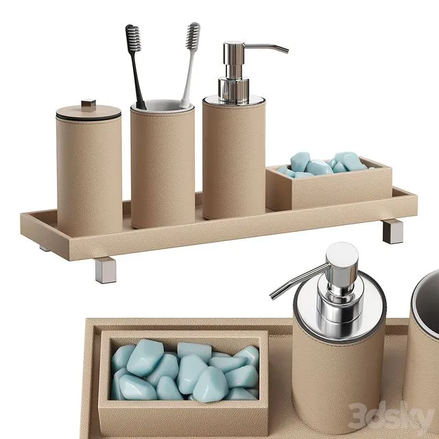 Poseidon bathroom set 3D Model Poseidon bathroom set 3D Model