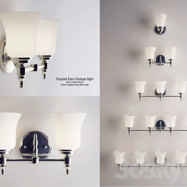 Possini Euro Design light 3D Model Possini Euro Design light 3D Model