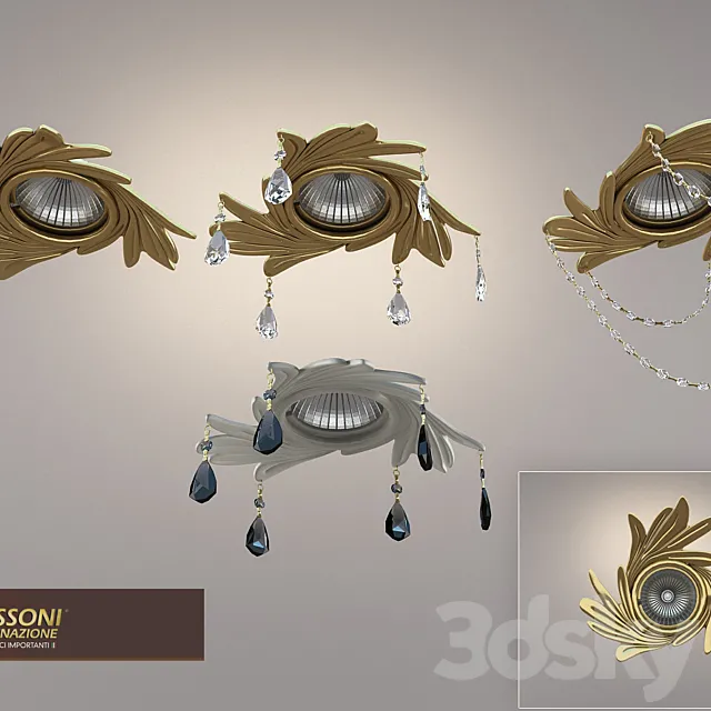 Possoni art DL7805-GO 3DModel