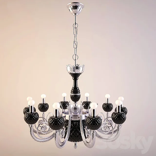 Possoni Illuminazione Alabastro 2300_8 +2 3D Model Possoni Illuminazione Alabastro 2300_8 +2 3D Model