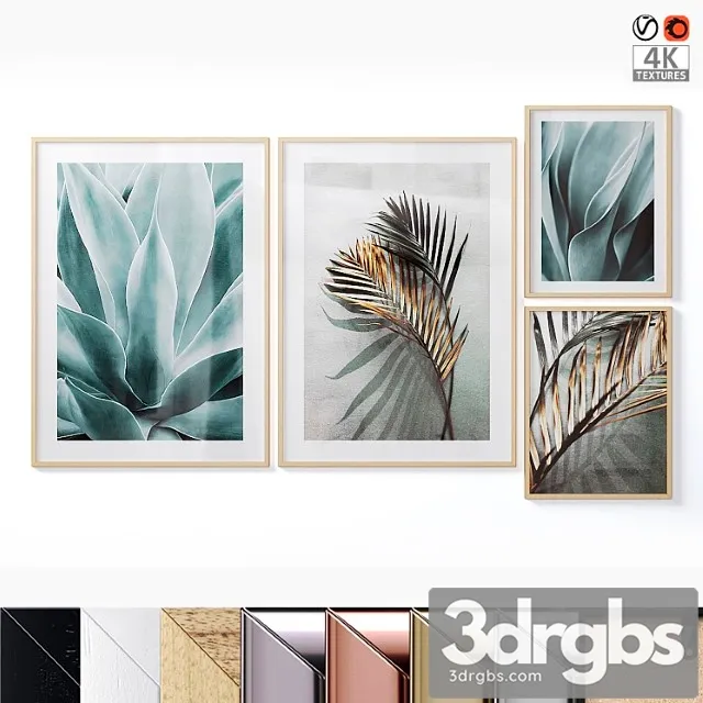 Poster set 13 3D Model Download