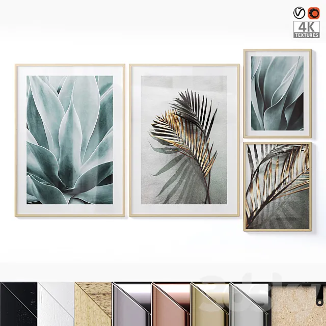 Poster Set 13 3DModel Poster Set 13 3DModel