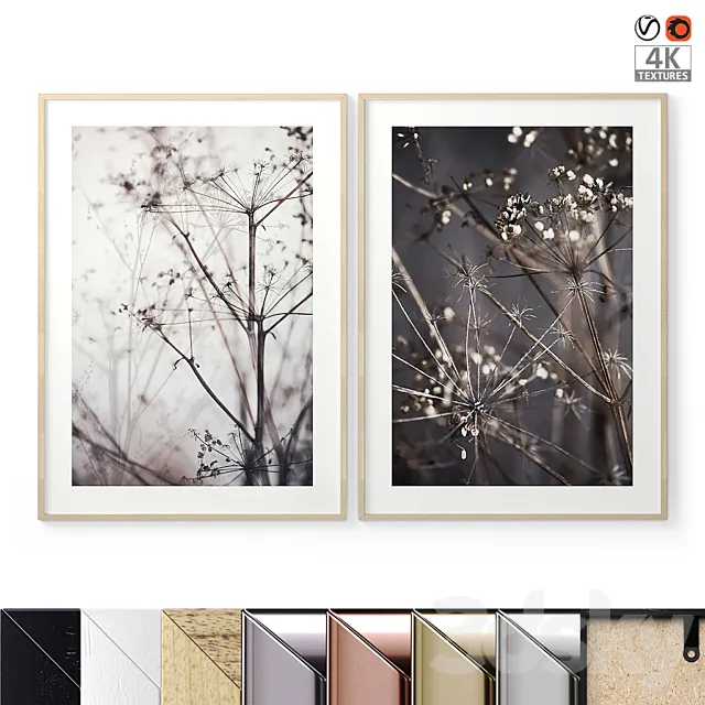 Poster Set 35 3DModel Poster Set 35 3DModel