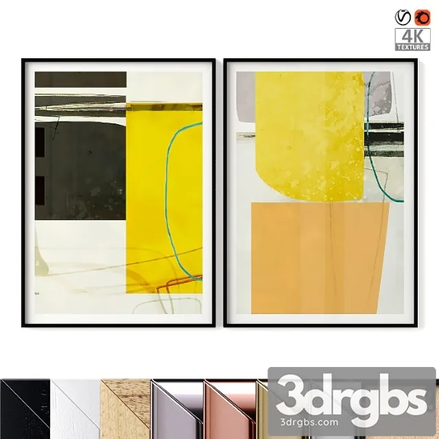 Poster Set Rising Tide 3D Model Download