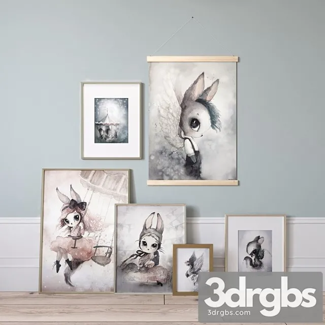 Posters for the children& 3D Model Download