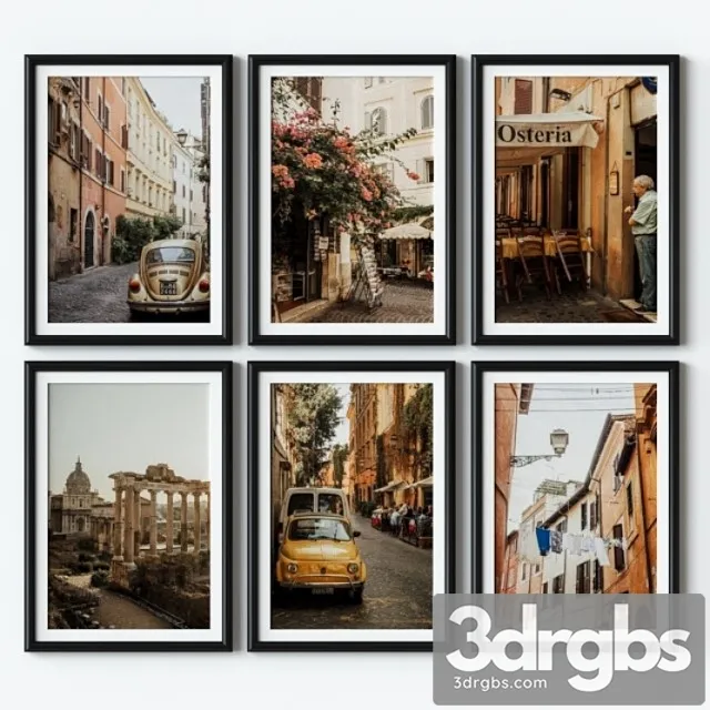 Posters – rome 3D Model Download