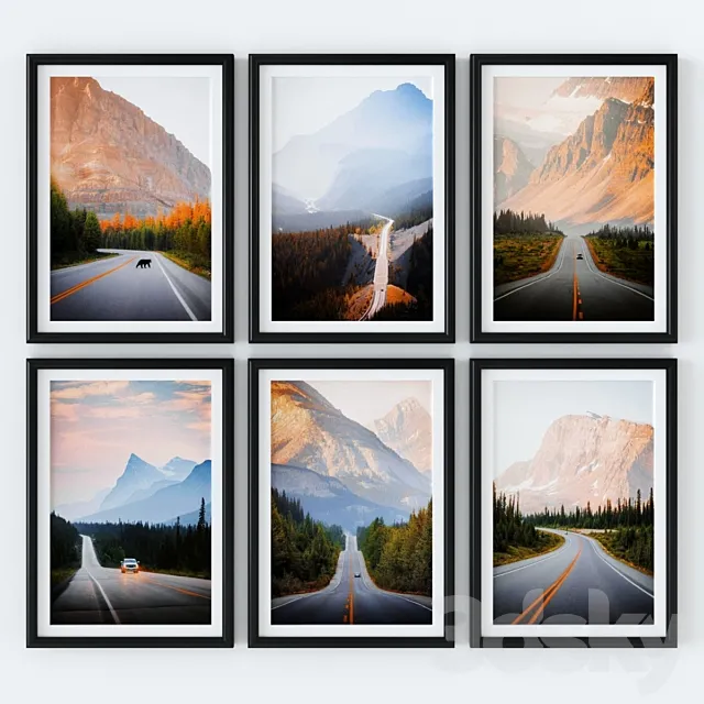 Posters – The Road 3D Model