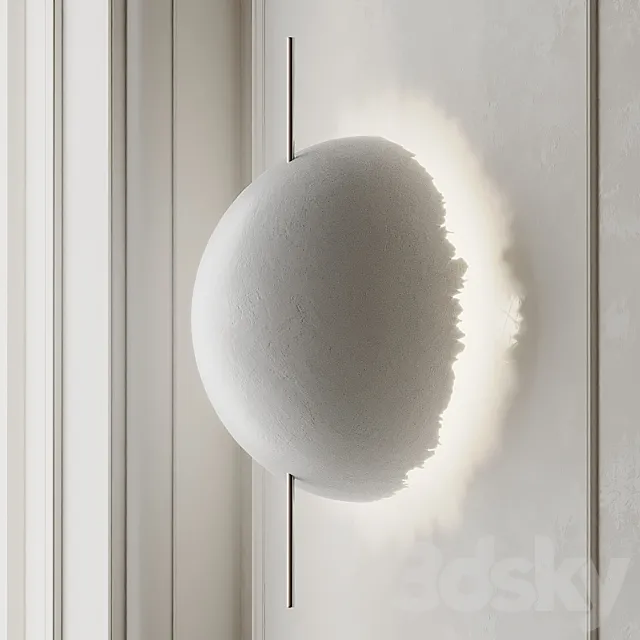 PostKrisi W 21 wall Light from Catellani and Smith 3D Model PostKrisi W 21 wall Light from Catellani and Smith 3D Model