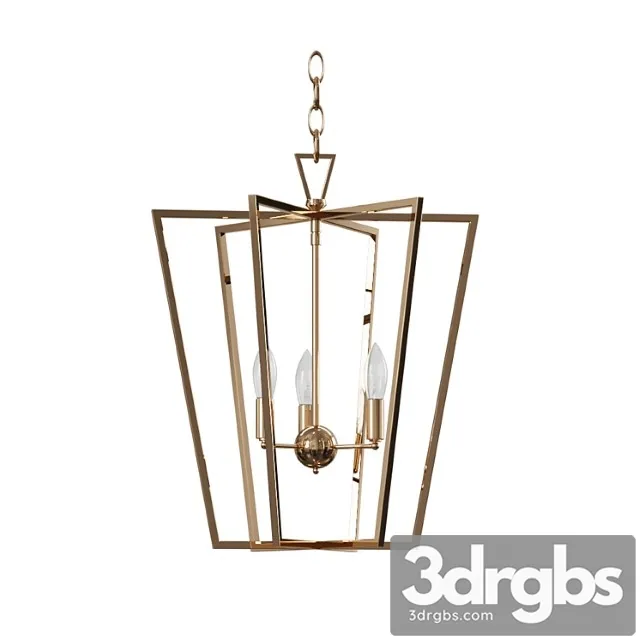 Potolochnaia Liustra Frants Liustra Svetilnik 3D Model Download