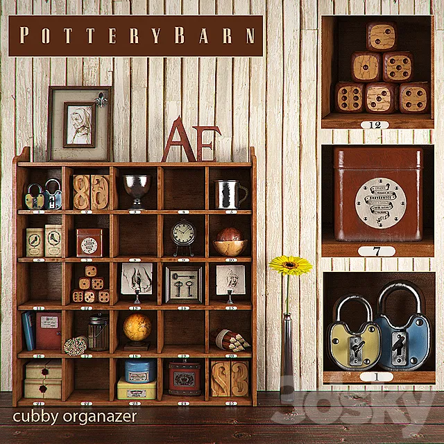 POTTERY BARN 3DModel POTTERY BARN 3DModel