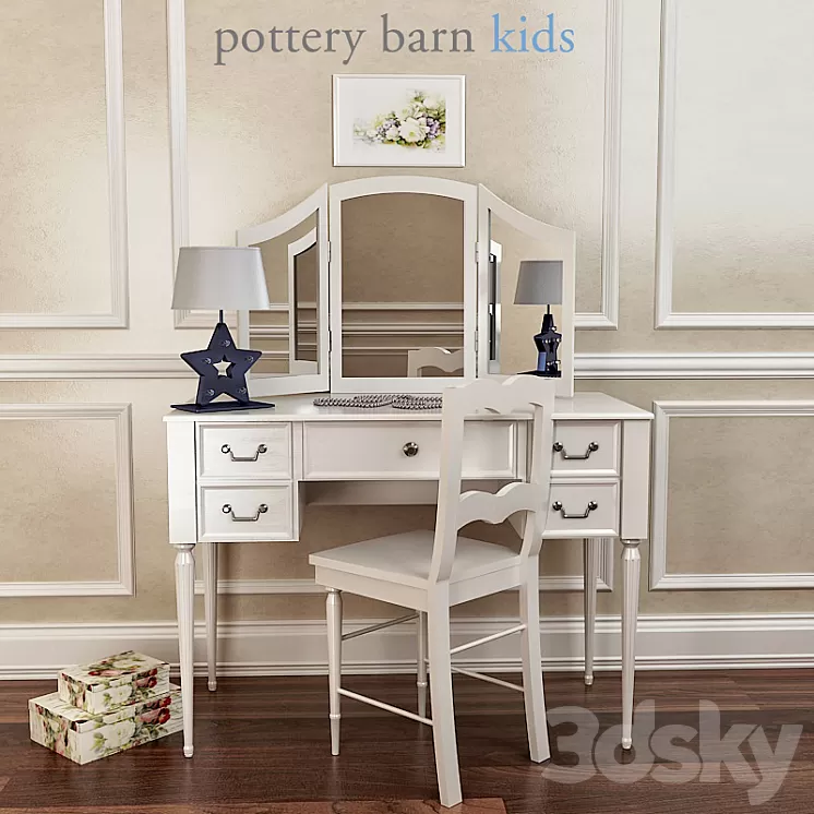 Blythe desk pottery barn discount