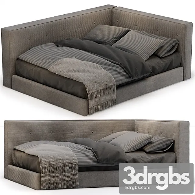 Pottery barn cushy lounge platform corner bed 2 3D Model Download Pottery barn cushy lounge platform corner bed 2 3D Model Download