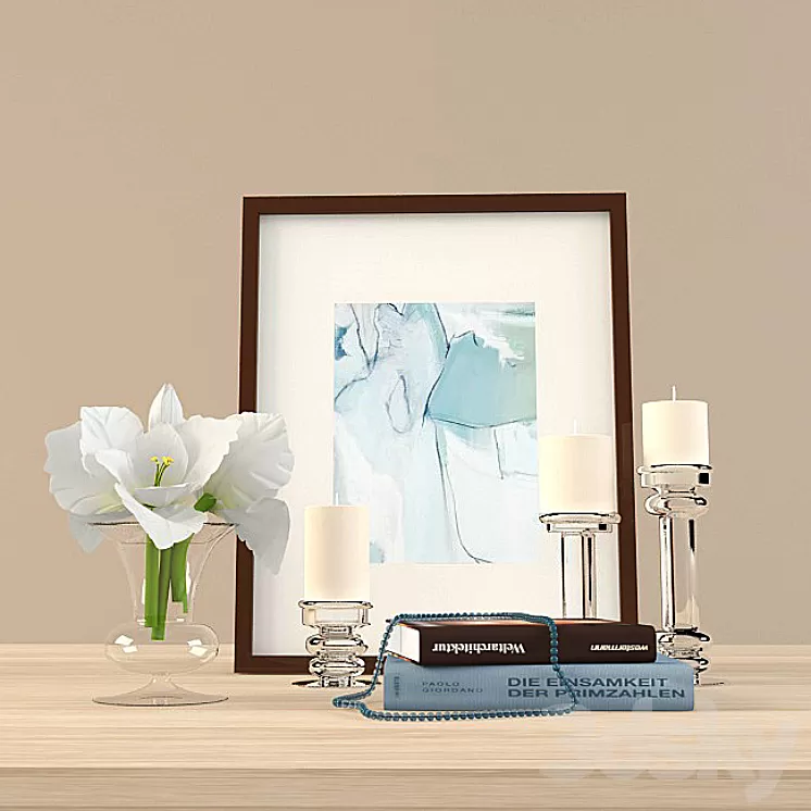 Pottery Barn Decor 3D Model Pottery Barn Decor 3D Model