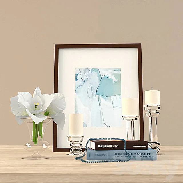 Pottery Barn Decor 3DModel Pottery Barn Decor 3DModel