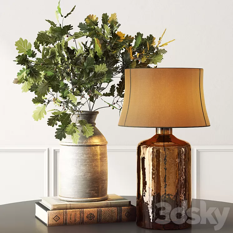 Pottery Barn Decorative set 3D Model