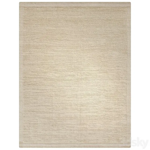 Pottery Barn Flannery Performance Rug 3D Model Pottery Barn Flannery Performance Rug 3D Model