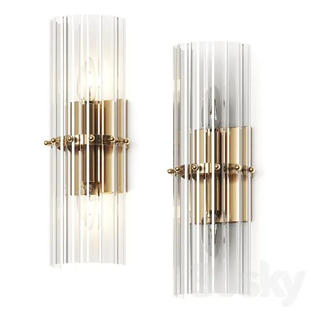 Pottery Barn Mallory Wall Lamp 3D Model