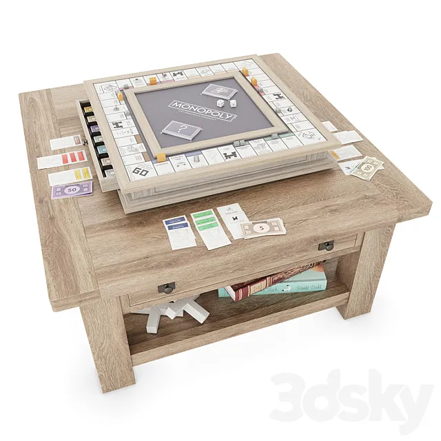 Pottery Barn Monopoly – Luxury Edition 3DModel Pottery Barn Monopoly – Luxury Edition 3DModel