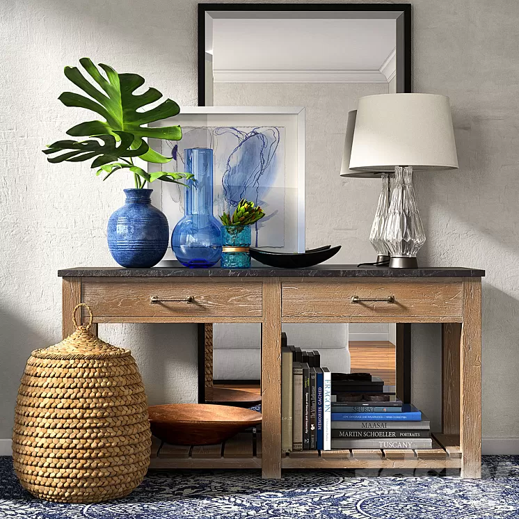 Pottery Barn set 2 3D Model