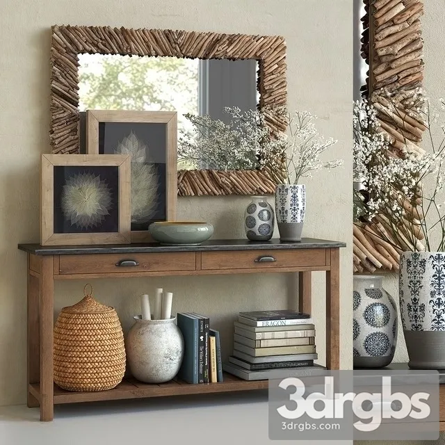 Pottery Barn Set 3D Model Download Pottery Barn Set 3D Model Download