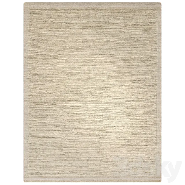 Pottery Barn_Flannery Performance Rug 3D Model Pottery Barn_Flannery Performance Rug 3D Model