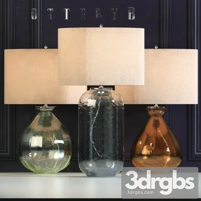 Potterybarn Table Lamp 3D Model Download Potterybarn Table Lamp 3D Model Download