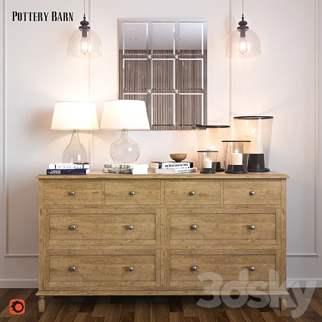 PotteryBarn_set 3D Model