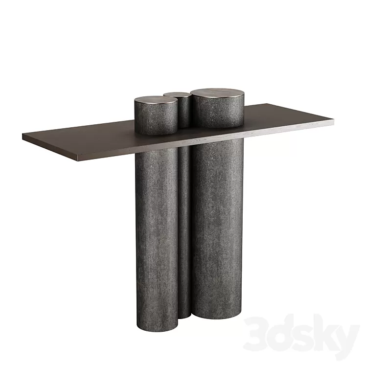 POUENAT console Fusion 3D Model