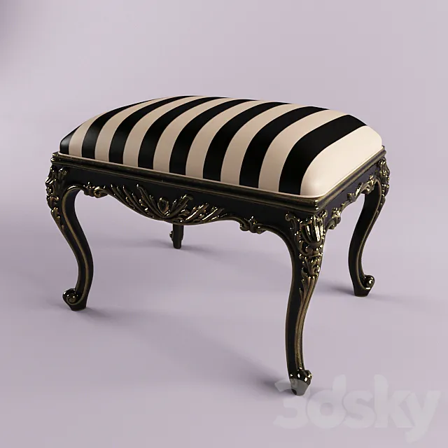 Pouf 3D Model Pouf 3D Model