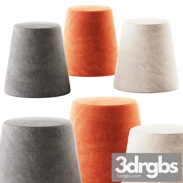 pouf 3D Model Download