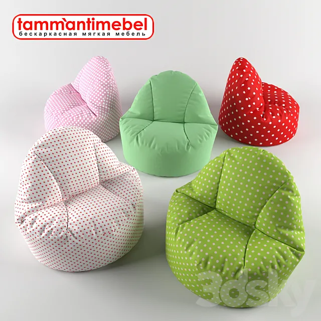 Pouf 3DModel Pouf 3DModel