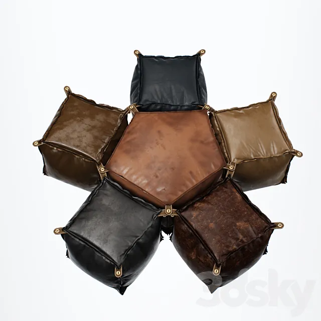 Pouf 3DModel Pouf 3DModel