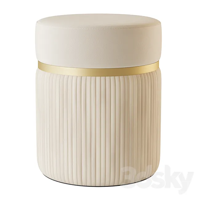 Pouf BERNIE 3D Model