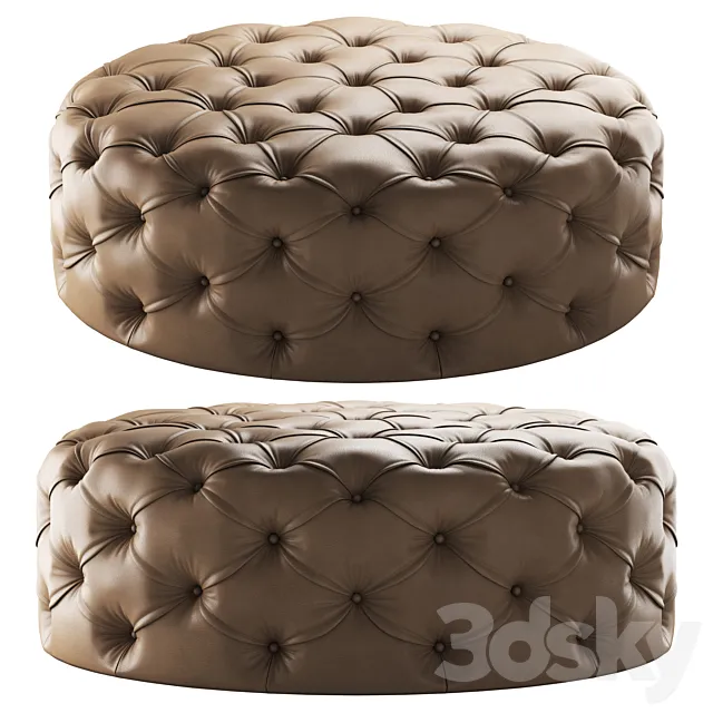 Pouf Bur by Laskasas 3D Model Pouf Bur by Laskasas 3D Model