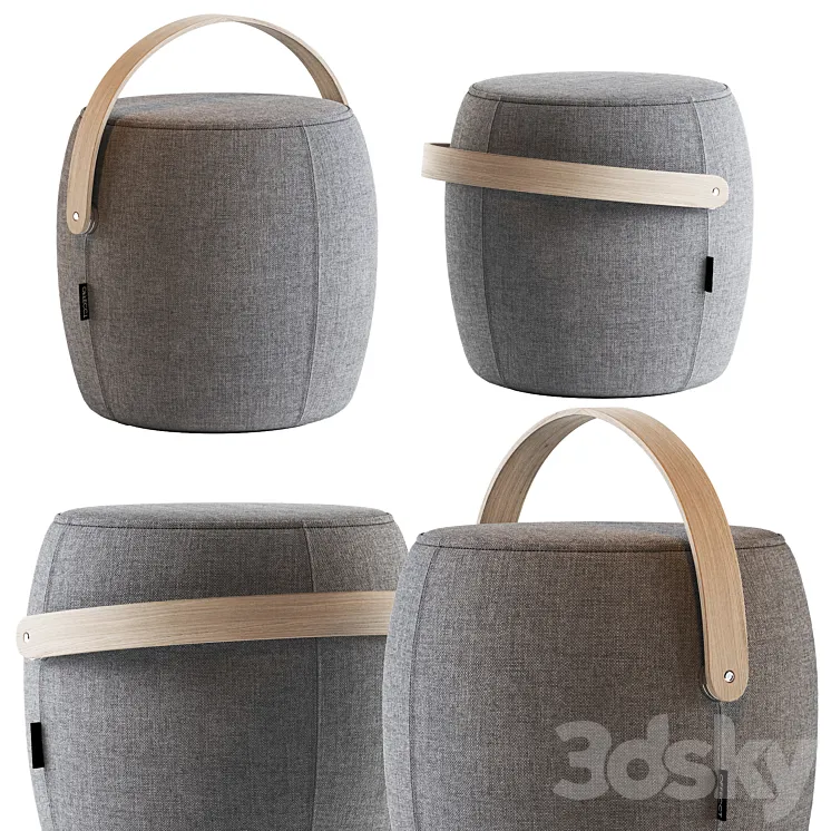 Pouf CARRY ON Offecct 3D Model Free Download