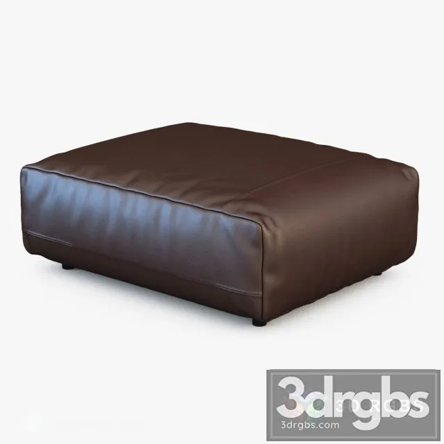 Pouf Cloud 3D Model Download