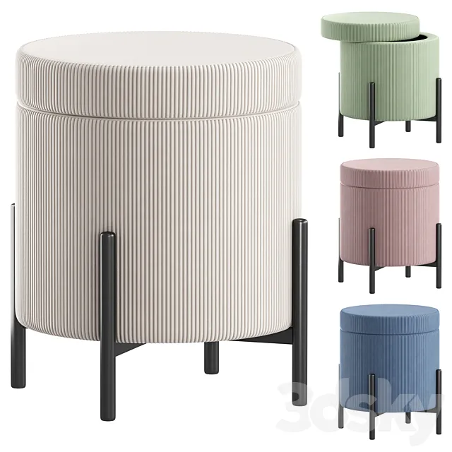 Pouf Dali StoolGroup 3D Model