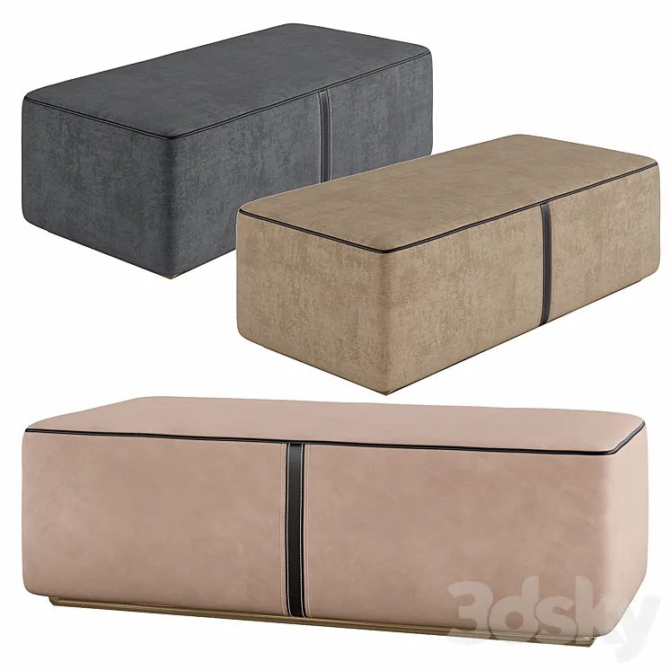 Pouf Erik 3D Model Free Download