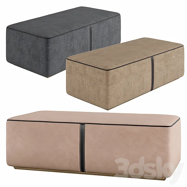 Pouf Erik 3DModel Pouf Erik 3DModel