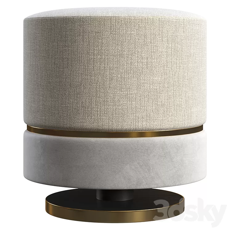 Pouf Frato Parma 3D Model Pouf Frato Parma 3D Model