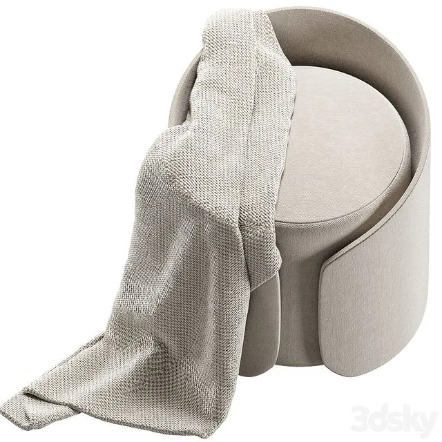 Pouf Furniture I Decor 3D Model Pouf Furniture I Decor 3D Model