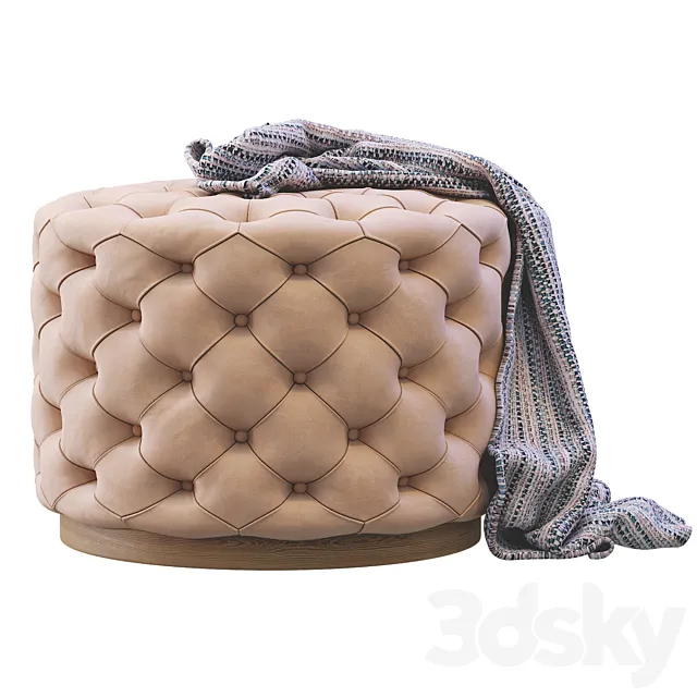 Pouf gap 3DModel Pouf gap 3DModel