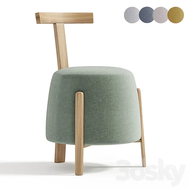 Pouf Gekot sofa 3D Model