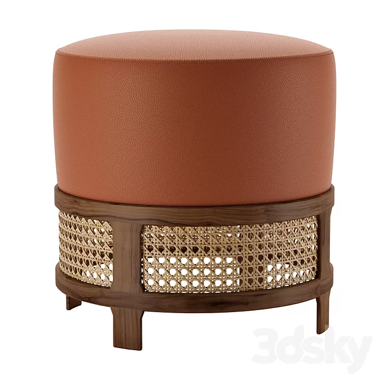 Pouf George 3D Model Pouf George 3D Model