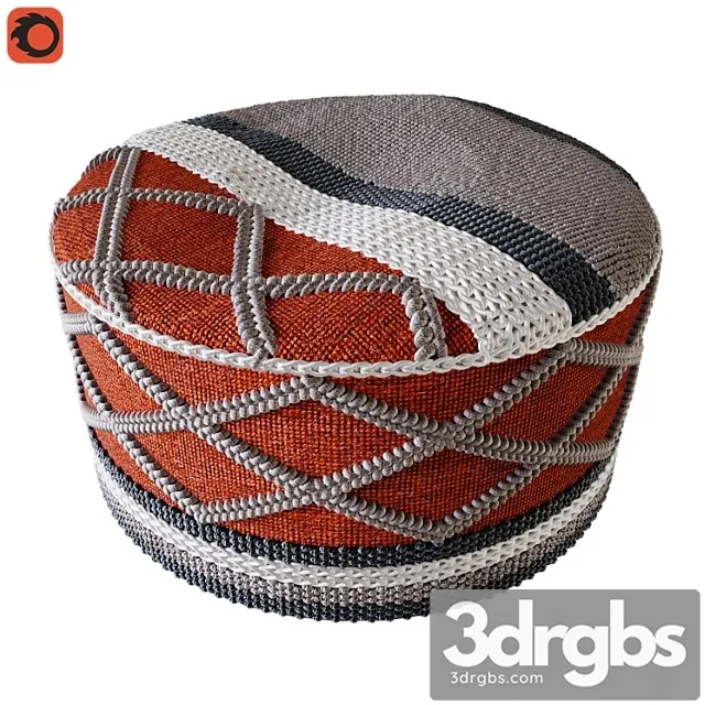 Pouf gwenda la forma Pouf gwenda la forma