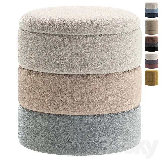 Pouf Hive S By ogogo.ru 3D Model