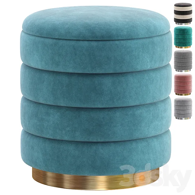 Pouf IMR-1483700_пуф By inmyroom.ru 3D Model